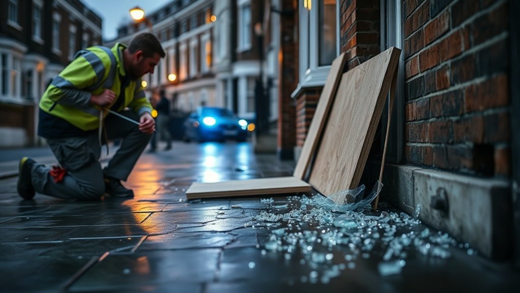 Burglary Glazing Repair South Kensington