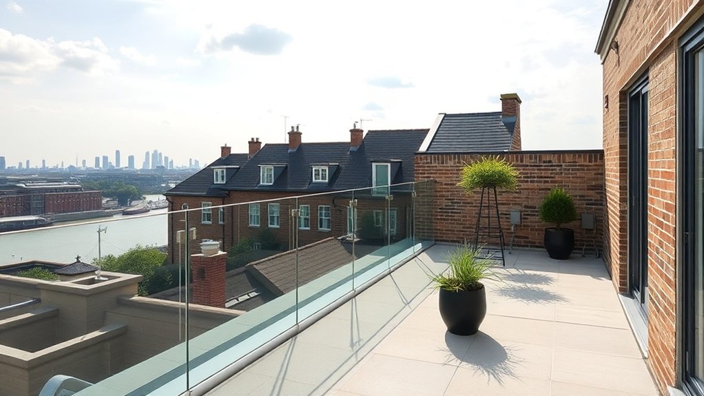 Frameless Glass Balustrades South Kensington
