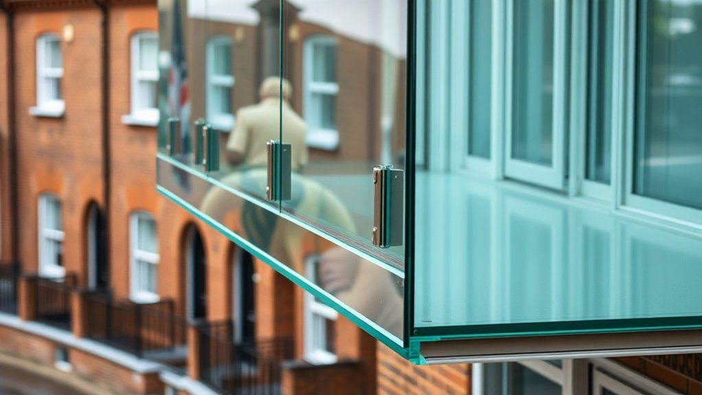 Glass Balcony Installation South Kensington