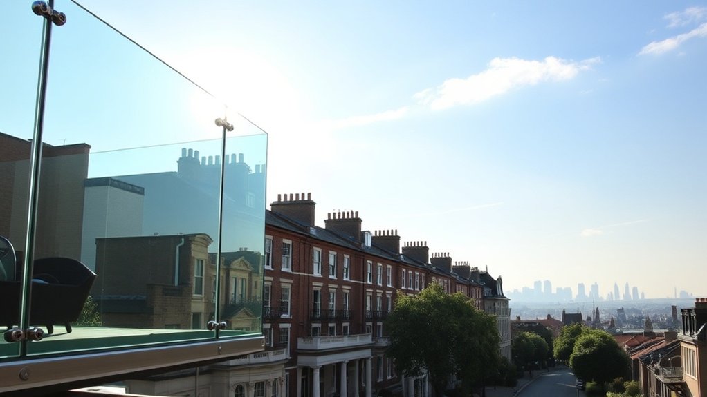 Glass Balustrades & Balconies South Kensington