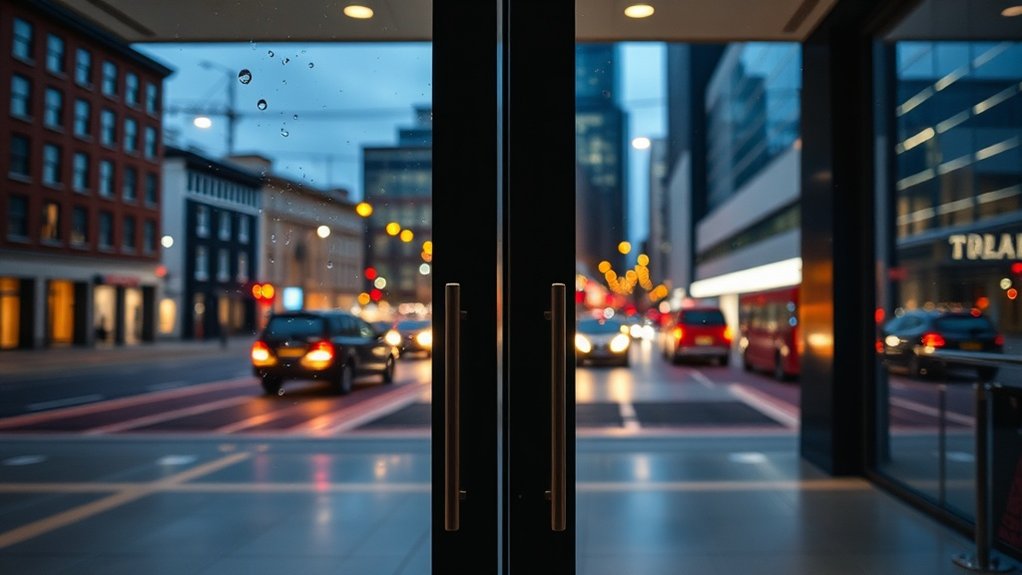 Glass Doors Onslow Square