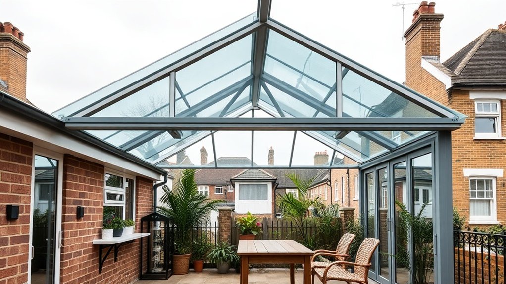 Lean-To Glazing South Kensington