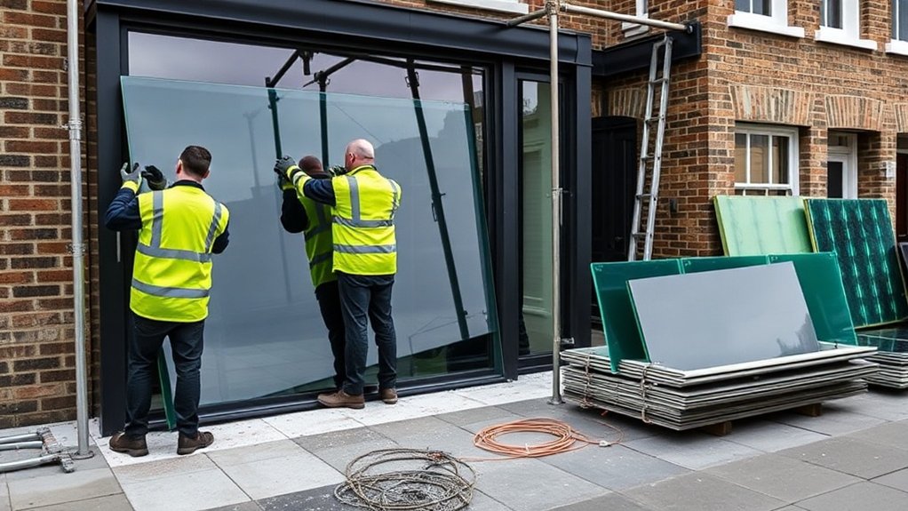 Low-E Glass Installation South Kensington