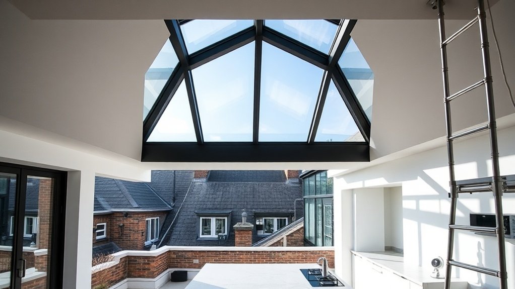 Roof Lantern Installation South Kensington