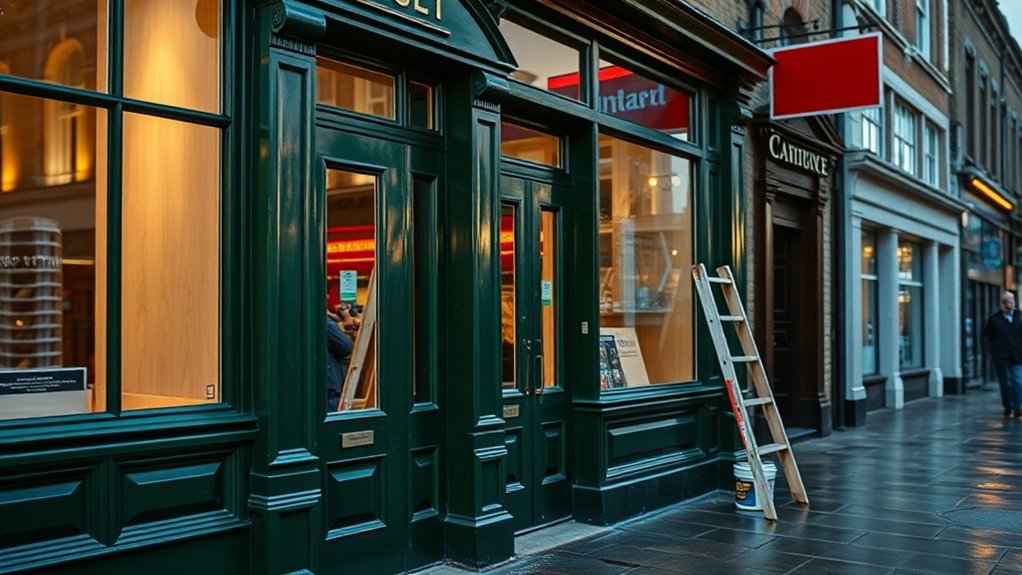 Shop Front Repair South Kensington