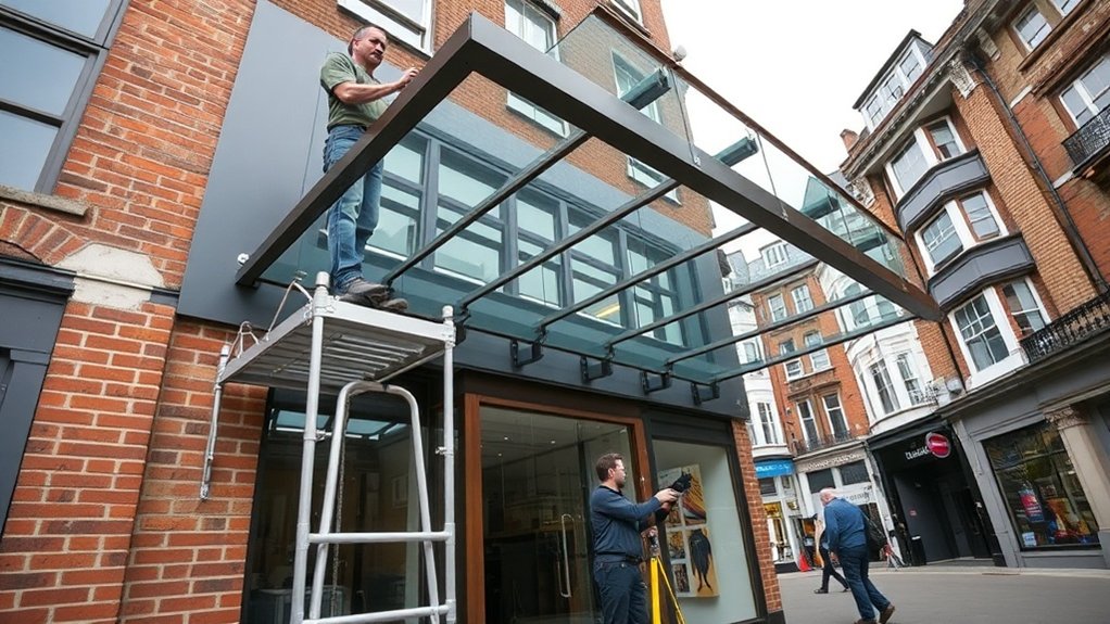Shopfront Canopy South Kensington